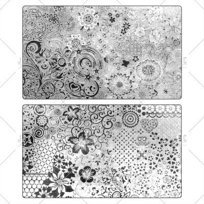 Placa de Estampagem Nail Art | Ref.861352