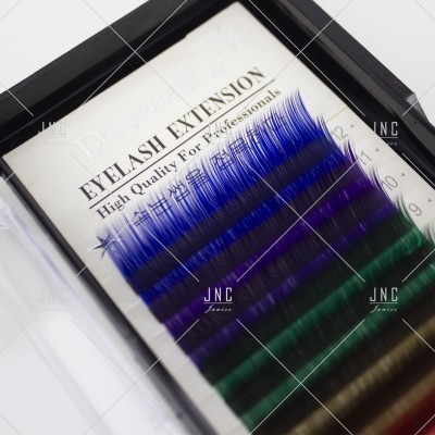 Extensão de Pestanas Coloridas Dovetail - 14mm - 0.15C | Ref.862516