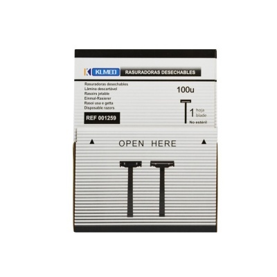 Giletes Descartáveis 100 unidades | Ref.912096