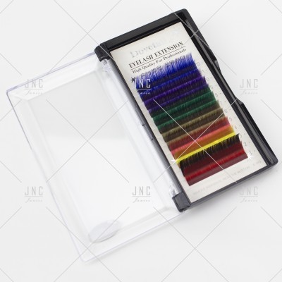 Extensão de Pestanas Coloridas Dovetail - 14mm - 0.15D | Ref.862519