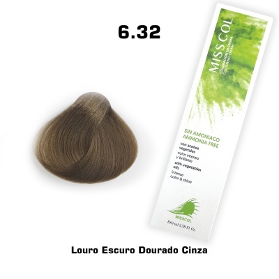 Coloração em Creme Azeite Vegetal 6.32
