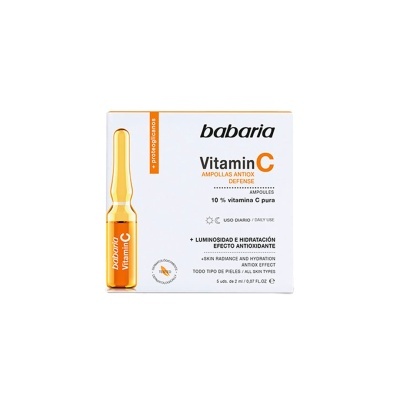BABARIA Ampolas Vitamina C 5x2ml | Ref.100120