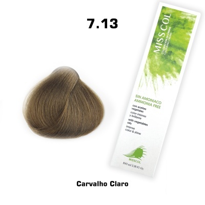 Coloração em Creme Azeite Vegetal 7.13