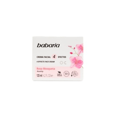 BABARIA Creme Facial 4 Efeitos Rosa Mosqueta 125ml | Ref.056281