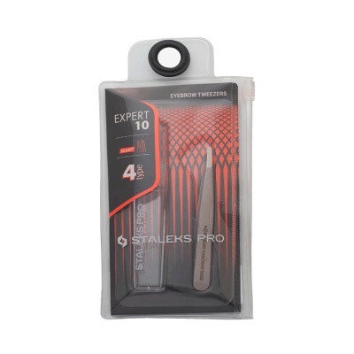 Pinça Para Sobrancelhas EXPERT 10 TYPE 4 (Inclinada) | Ref.592903
