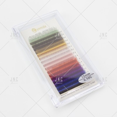 Extensão de Pestanas Coloridas Eyemix - 12mm - 0.10C | Ref.862509