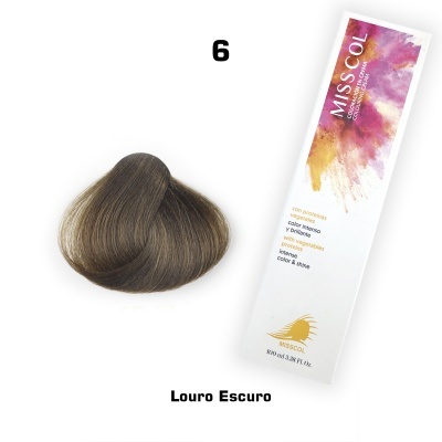 Coloração em Creme Proteina Vegetal 6