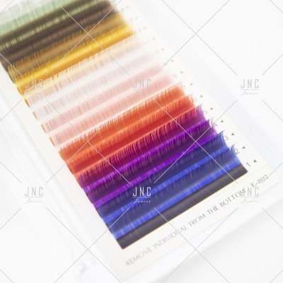 Extensão de Pestanas Coloridas Eyemix - 12mm - 0.10D | Ref.862512