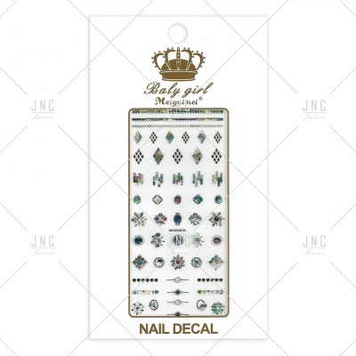Cartela de Adesivos para Unhas | Ref.MG181005-20
