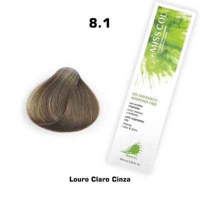 Coloração em Creme Azeite Vegetal 8.1
