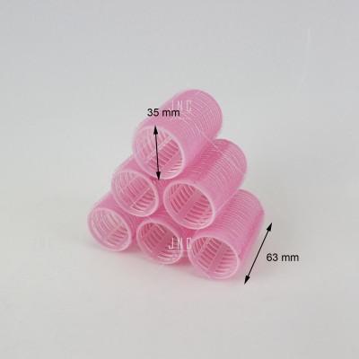 6 Rolos de Cabelo Aderente 35mm | Ref.862142