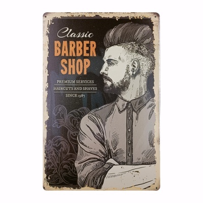 Placa Barbearia #06 - Ref.8864106