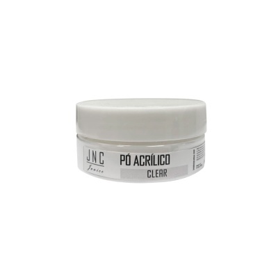 JNC - Acrylic Powder Pó Acrílico Para Construção Unhas 50g - Clear | Ref.864264