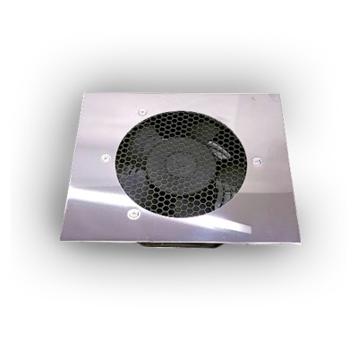 Aspirador de Pó de Unhas para Mesa Prata - 80W | Ref.863250