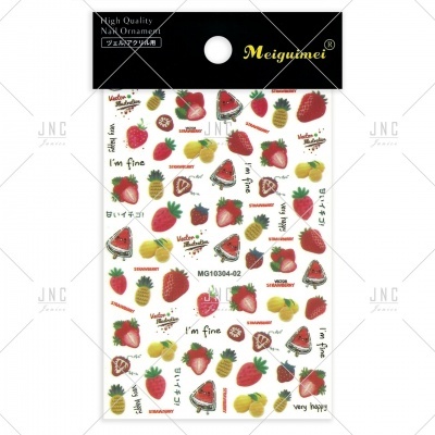 Cartela de Adesivos para Unhas | Ref.MG10304-02