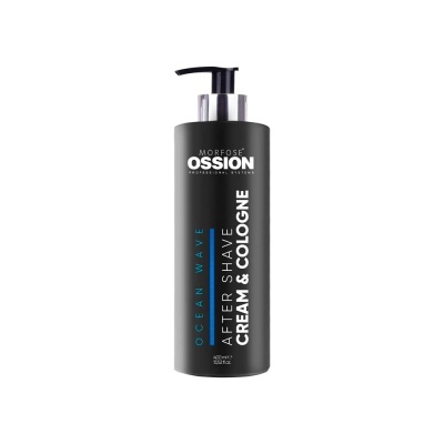 Ossion Premium Barber Line After Shave Ocean Wave Cream & Cologne 400ml | Ref.002993