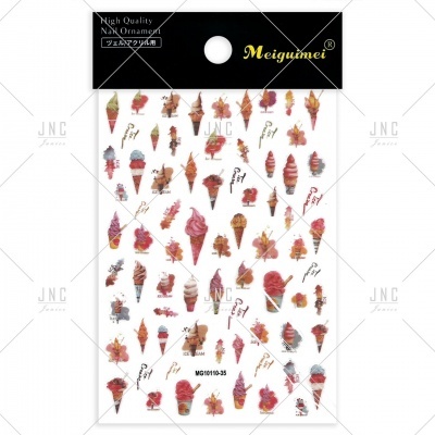 Cartela de Adesivos para Unhas | Ref.MG10110-35