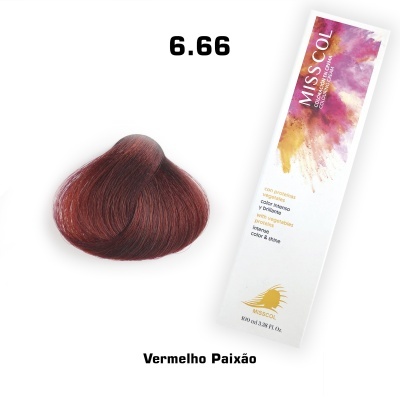 Coloração em Creme Proteina Vegetal 6.66