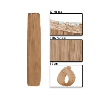 Extensão de Cabelo 50cm Tictak #8 30g | Ref.864139