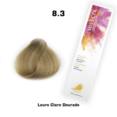 Coloração em Creme Proteina Vegetal 8.3