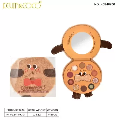 Kevin & Coco - Cookie 11-Color Paleta de Maquiagem - Pack 6 Unidades | Ref.KC248766