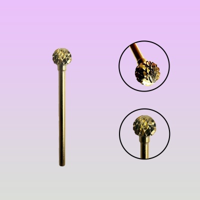 Ponteira em Titânio | Ref.F Gold Ball Bit