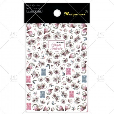 Cartela de Adesivos para Unhas | Ref.MG10225-03