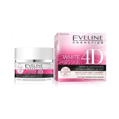 Eveline Cosmetics White Prestige 4D Night Cream 50ml | Ref.345721