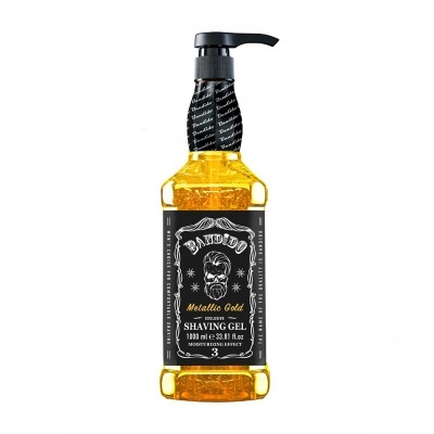 Shaving Gel Bandido Metallic Gold 1000ml | Ref.081522