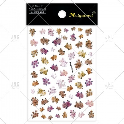 Cartela de Adesivos para Unhas | Ref.MG200312-04