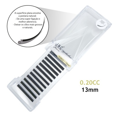 Extensão de Pestanas JNC Superfície Plana | 0.20CC - 13mm | Ref.863240