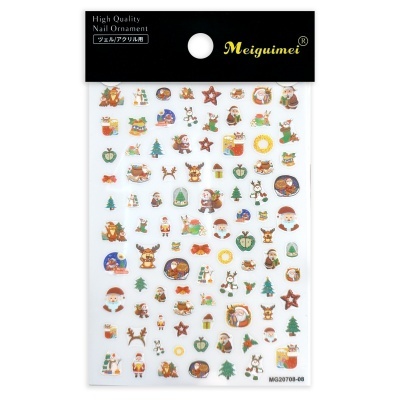 Cartela de Adesivos para Unhas | Ref.MG20708-08