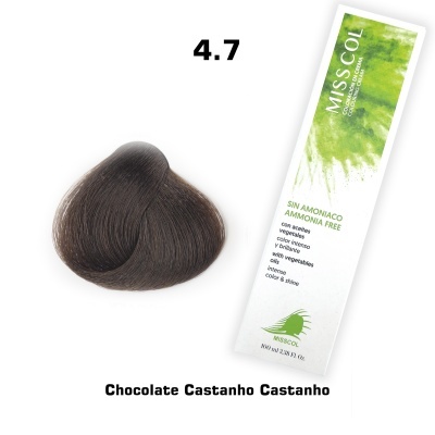 Coloração em Creme Azeite Vegetal 4.7