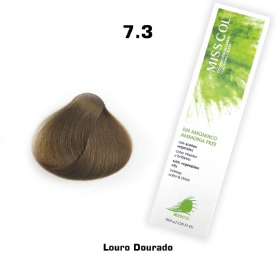 Coloração em Creme Azeite Vegetal 7.3