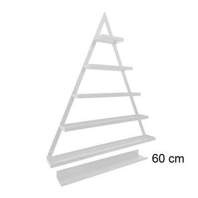 Estante Triângulo Branco 60cm | Ref.estantetriangulob