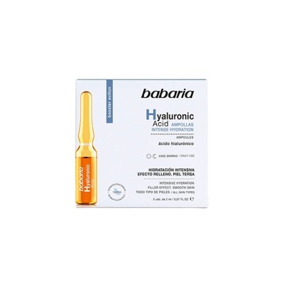 BABARIA Ampolas Ácido Hialurónico 5x2ml | Ref.100137