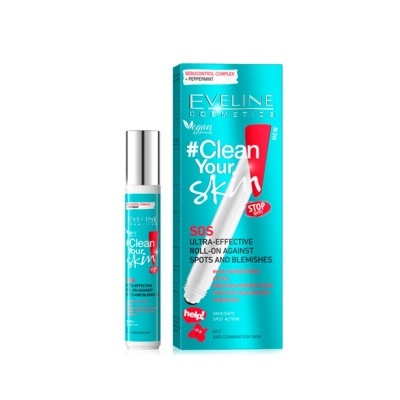 Eveline Cosmetics Clean Your Skin SOS Roll-On 15ml | Ref.331465
