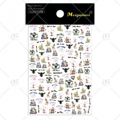 Cartela de Adesivos para Unhas | Ref.MG10328-01