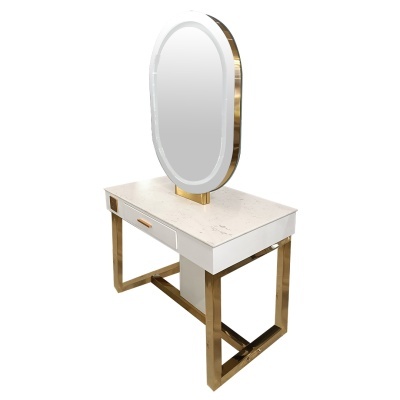 Mesa com Espelho Dupla Face e LED | Ref.863405