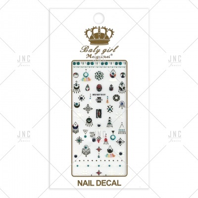 Cartela de Adesivos para Unhas | Ref.MG190110-01