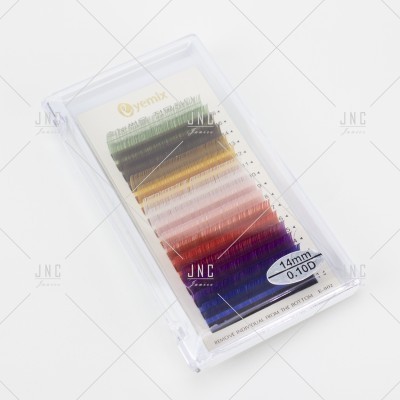 Extensão de Pestanas Coloridas Eyemix - 14mm - 0.10D | Ref.862513