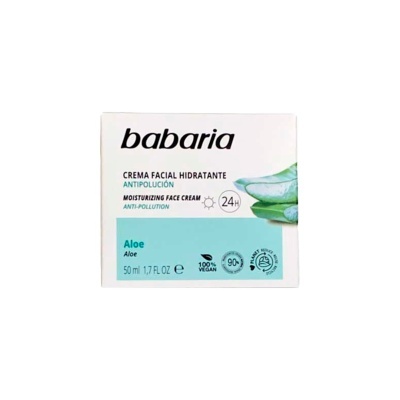 BABARIA Creme Facial Hidratante Aloe Vera 50ml | Ref.026246