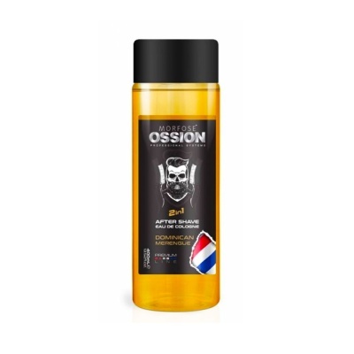 Ossion Premium Barber Line Eau De Perfume Dominician Merengue Colônia 400ml | Ref.007646