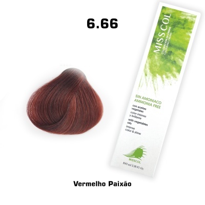 Coloração em Creme Azeite Vegetal 6.66