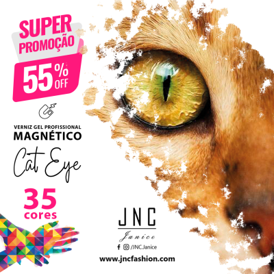 Verniz Gel Cat Eye - Promoção
