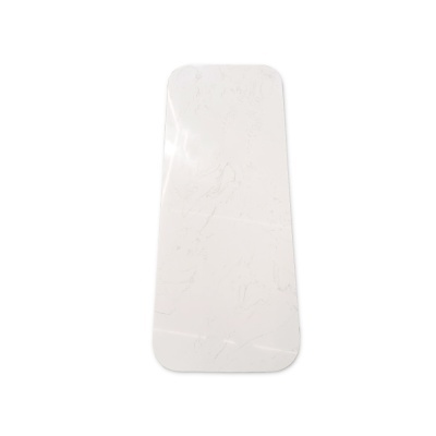 Almofada branca ergonómica para teclado