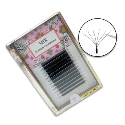 Extensão de Pestanas mix | 0.07D 9-13mm | Ref.864155