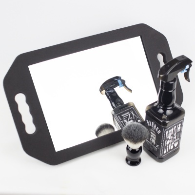 Espelho com pega e moldura emborrachada | Ref.862033