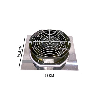 Aspirador de Pó de Unhas para Mesa Prata - 80W | Ref.863250