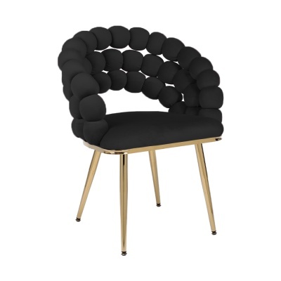 Cadeira Bolinha - Preta  | Ref.CBOL-PRETA